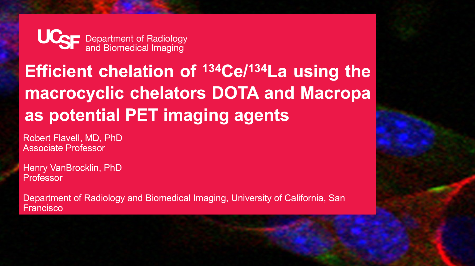 Efficient chelation of 134Ce/134La using the macrocyclic chelators DOTA and Macropa as potential PET imaging agents