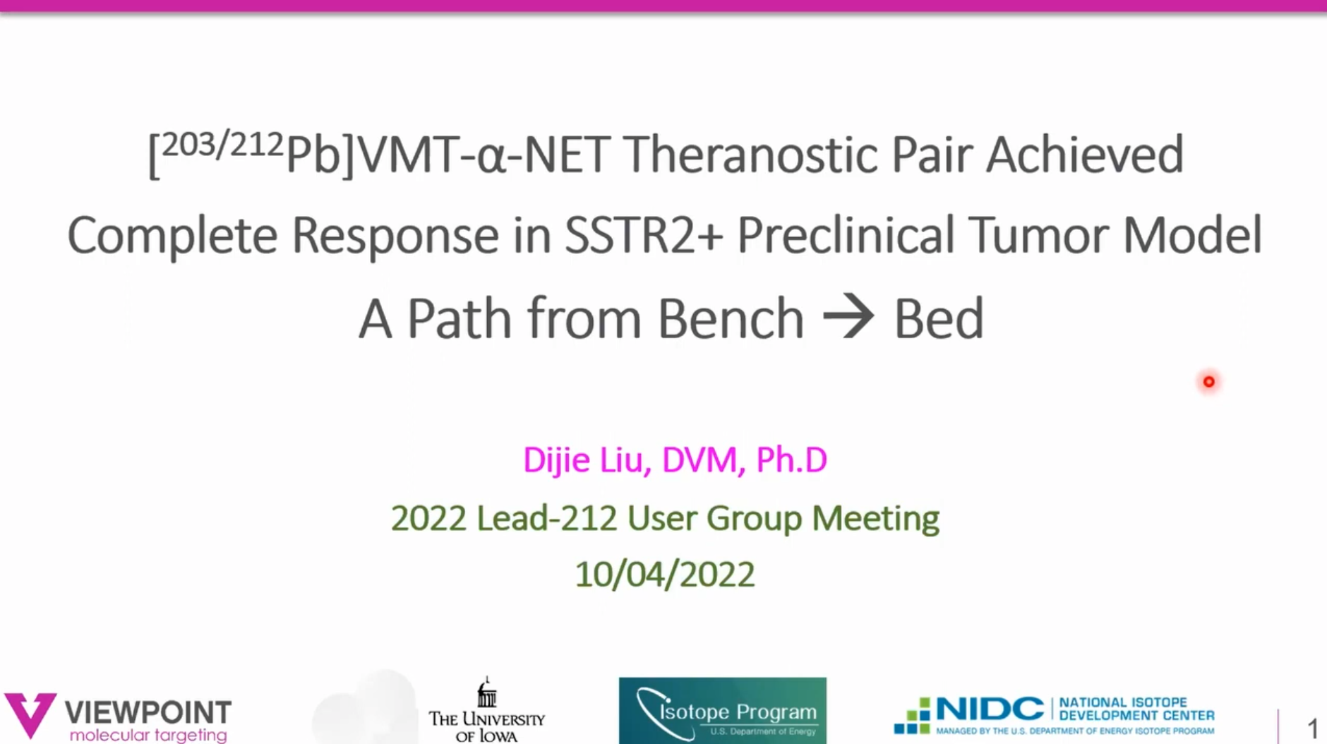 Viewpoint Molecular Targeting