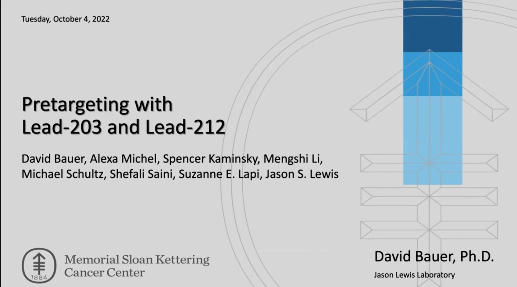 David Bauer Pretargeting with Lead-203 and Lead-212