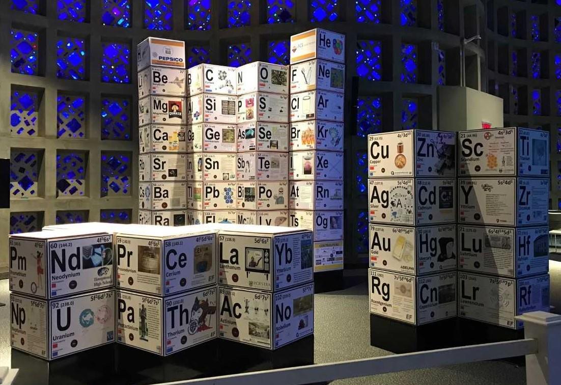 3-D Periodic Table at New York Hall of Science