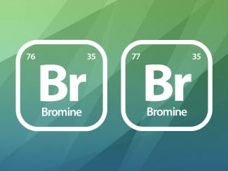 Bromine-76 and Bromine-77